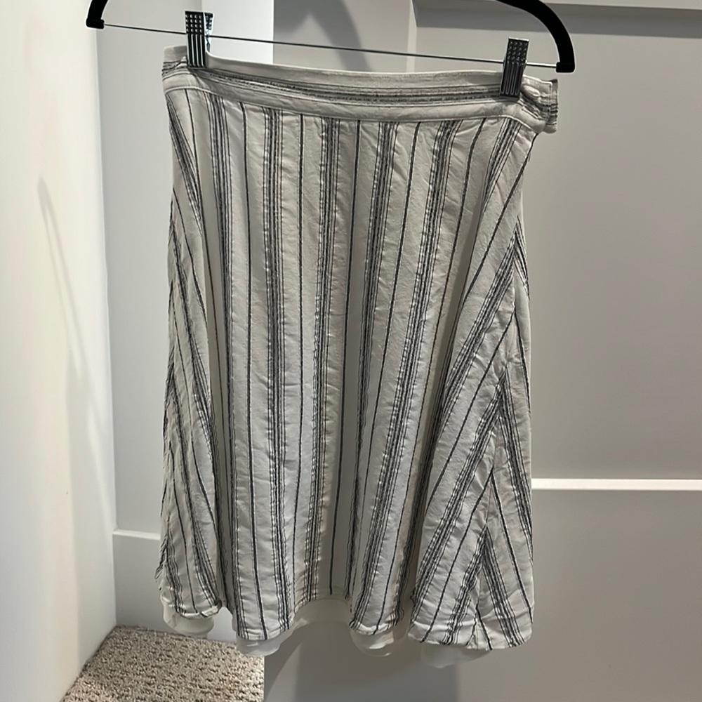 Loft a line skirt size 0 petite